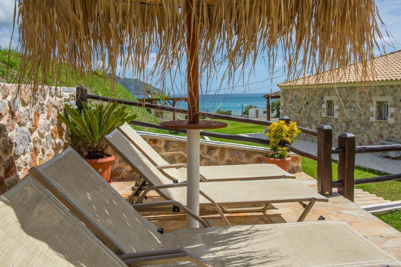 Villas Porto Odysseas Afionas Corfu ภายนอก รูปภาพ