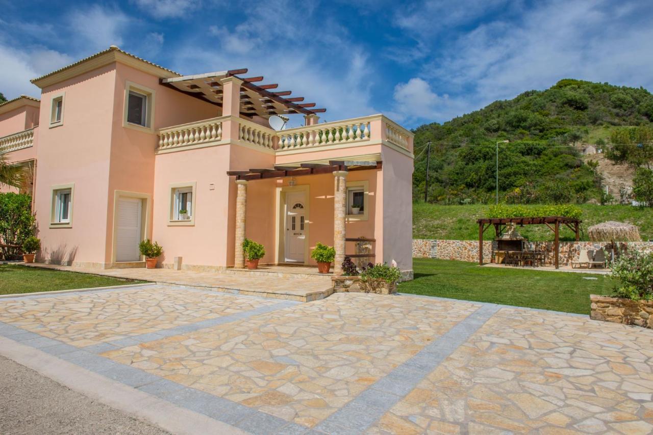 Villas Porto Odysseas Afionas Corfu ภายนอก รูปภาพ