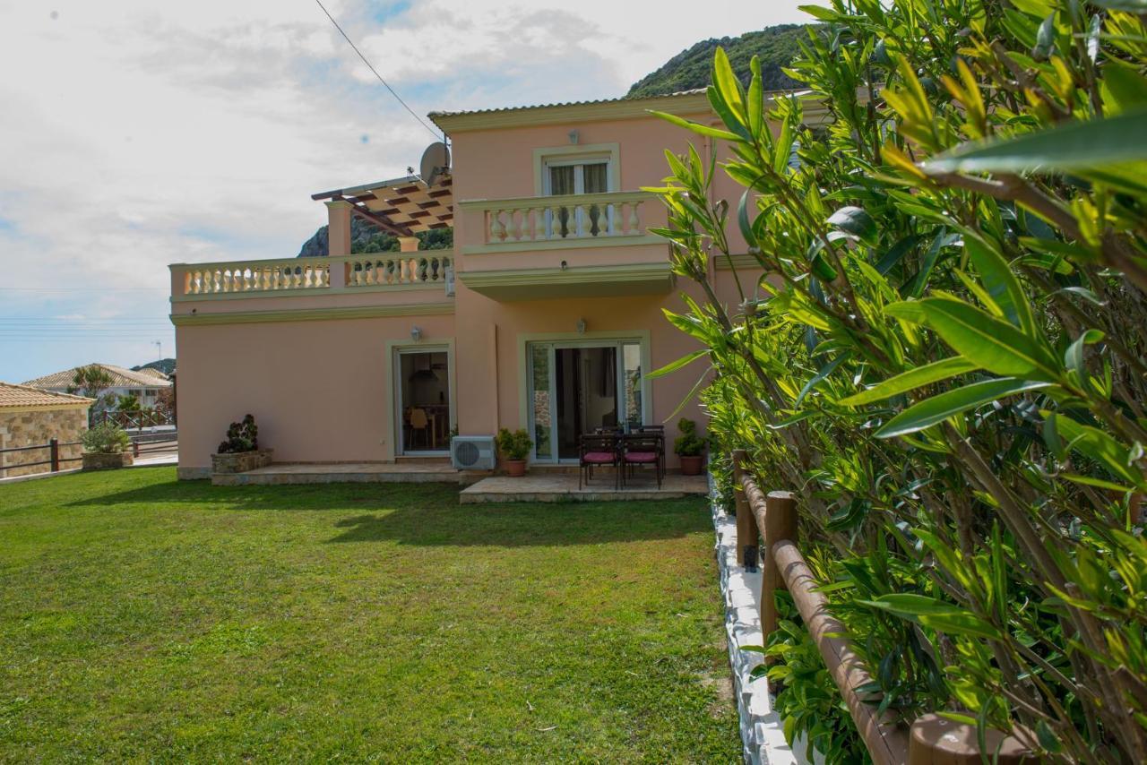 Villas Porto Odysseas Afionas Corfu ภายนอก รูปภาพ